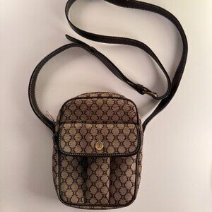 Celine Macadam Canvas Crossbody Bag